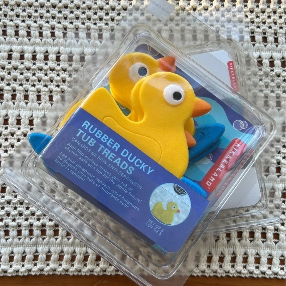 FREE WHEN BUNDLED WITH FLiPSiDE Towel Blanket Rubber Ducky Tub Treads 1 Set